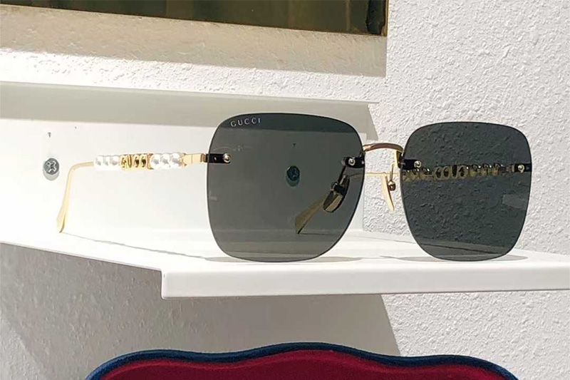 GG1923SA Sunglasses Gold Gray