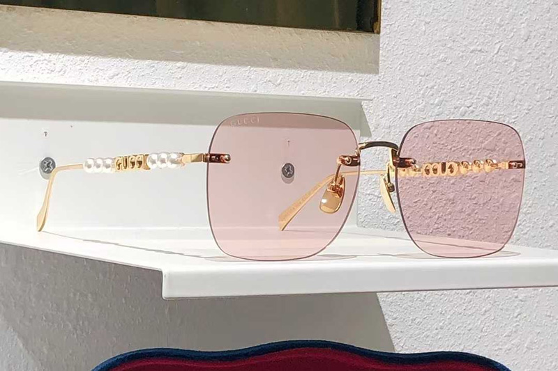 GG1923SA Sunglasses Gold Pink