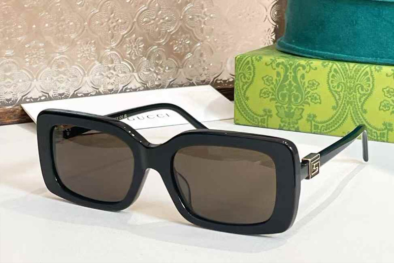 GG2002SK Sunglasses Black Gray