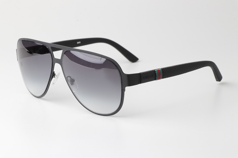 GG2252S Sunglasses Black Gradient Gray