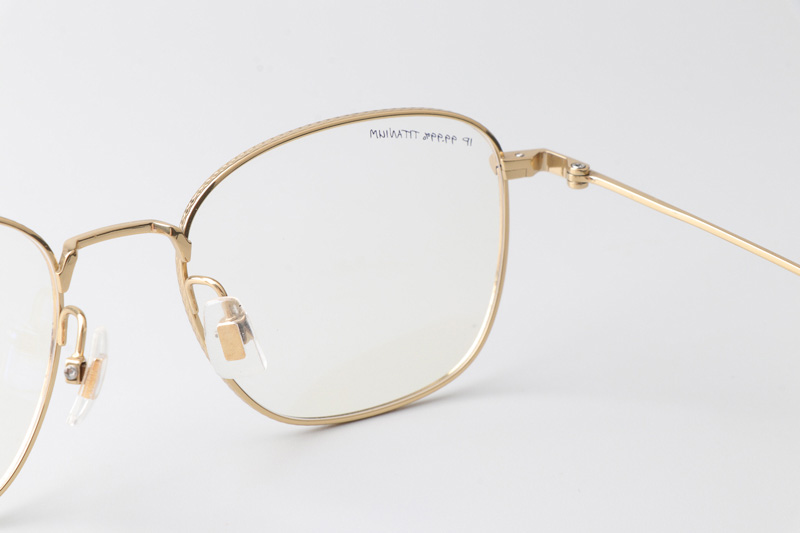 GJ2013 Eyeglasses Black Gold