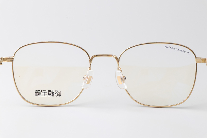 GJ2013 Eyeglasses Black Gold