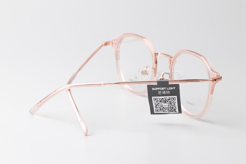 Go Eyeglasses Transparent Pink