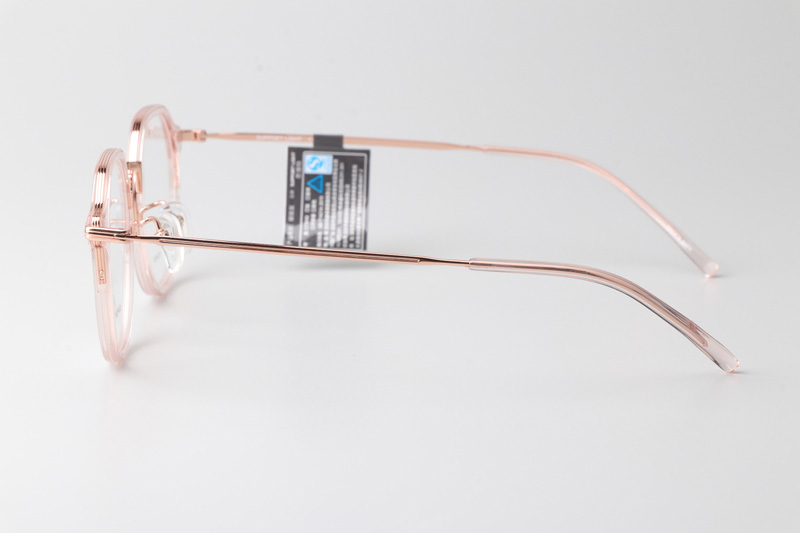 Go Eyeglasses Transparent Pink