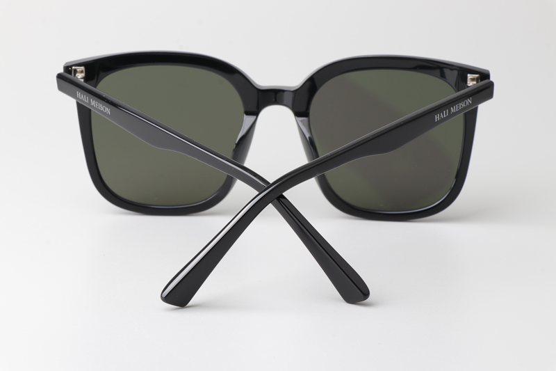 HM86005 Sunglasses Black Silver Gray