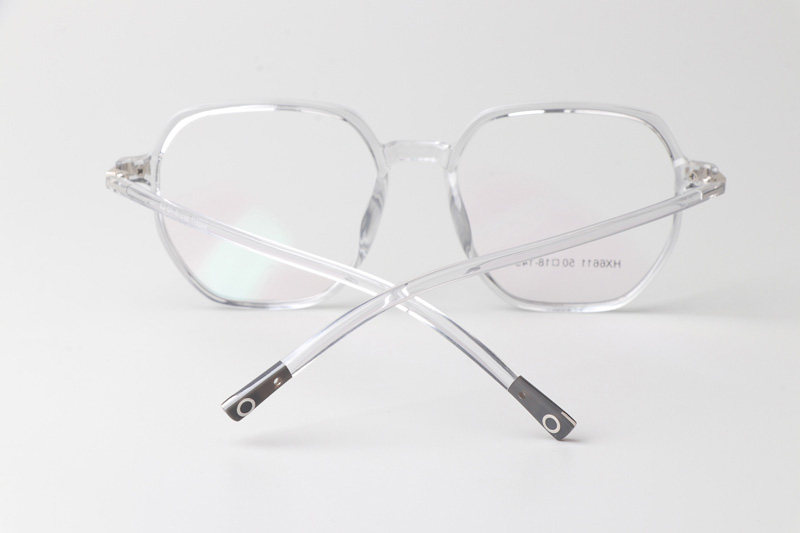 HX6611 Eyeglasses Transparent Gray