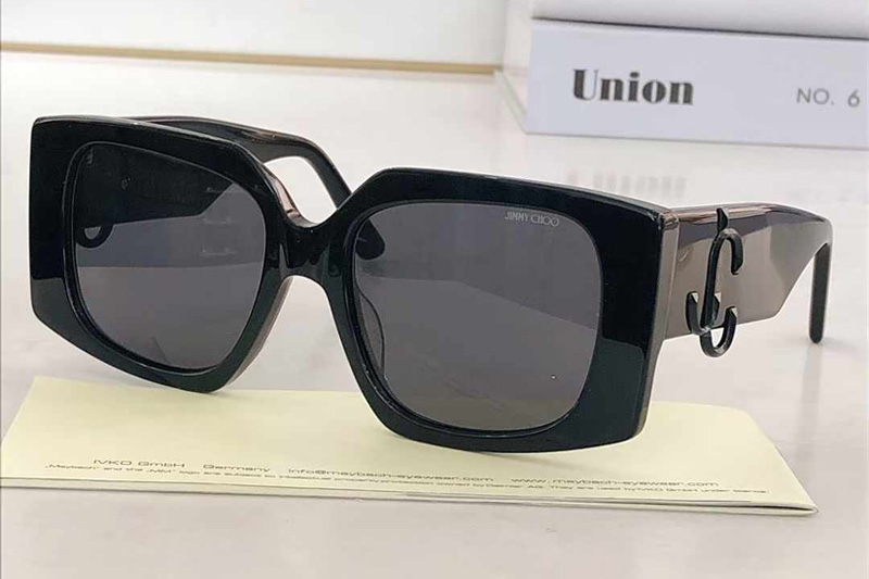 JC517 Sunglasses Black Gray