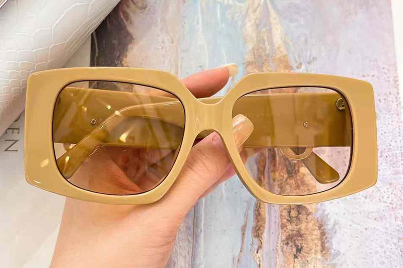 JC517 Sunglasses Yellow Brown