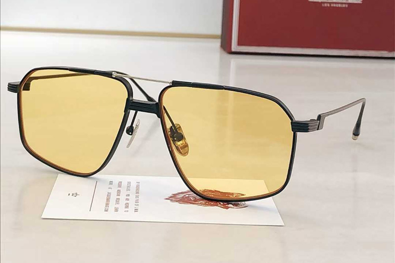 Jagger Sunglasses Black Yellow