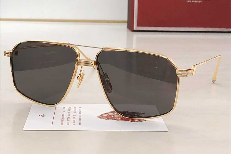 Jagger Sunglasses Gold Gray