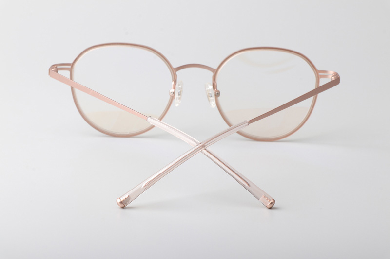 Jean Eyeglasses Rose Gold