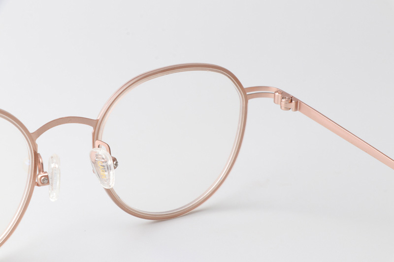 Jean Eyeglasses Rose Gold