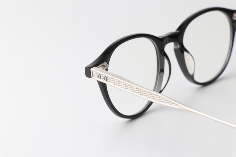 Klls0041 Eyeglasses Black Silver