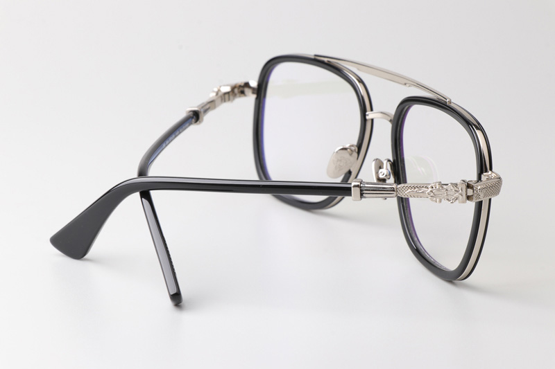 Klls1090 Eyeglasses Black Silver