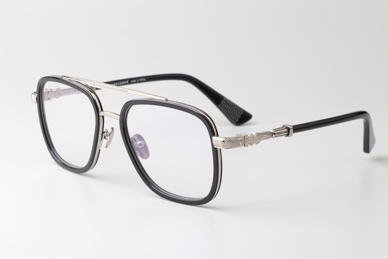 Klls1090 Eyeglasses Black Silver