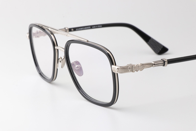 Klls1090 Eyeglasses Black Silver