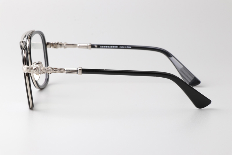 Klls1090 Eyeglasses Black Silver