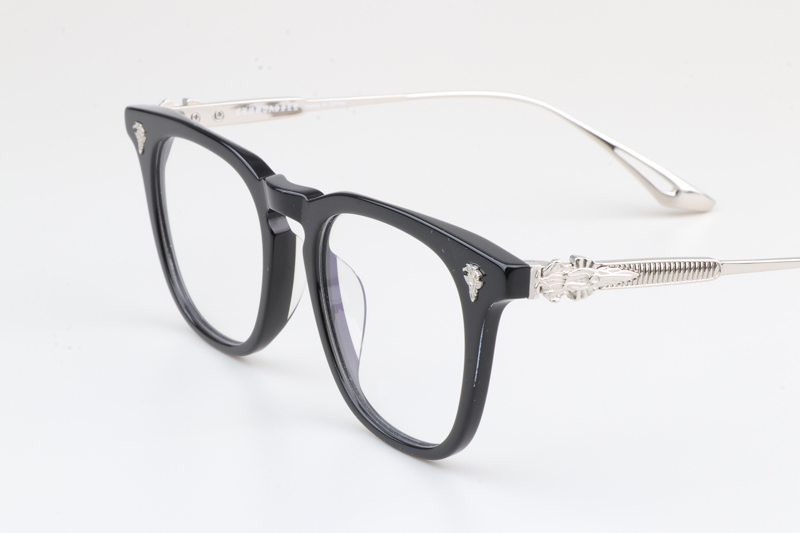 Klls1093 Eyeglasses Black Silver