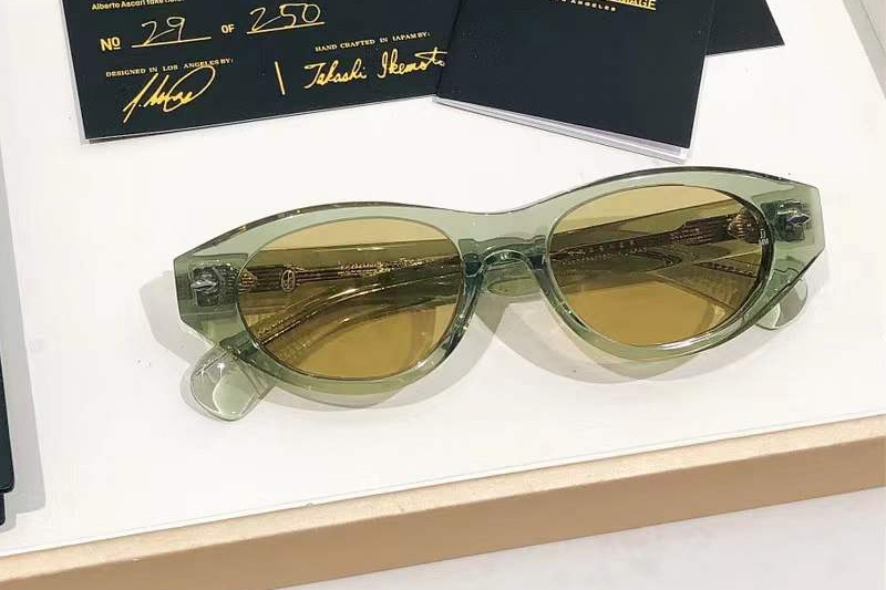 Krasner Sunglasses Green Yellow