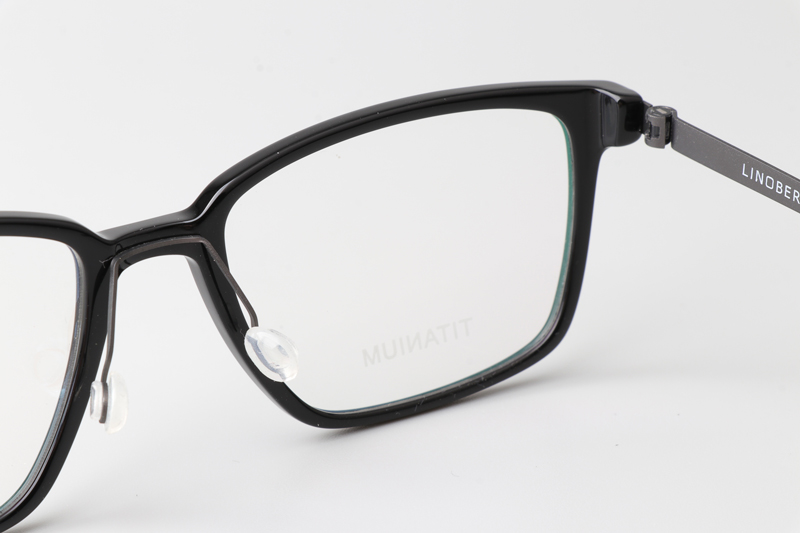 LB1281 Eyeglasses Black Gunmetal