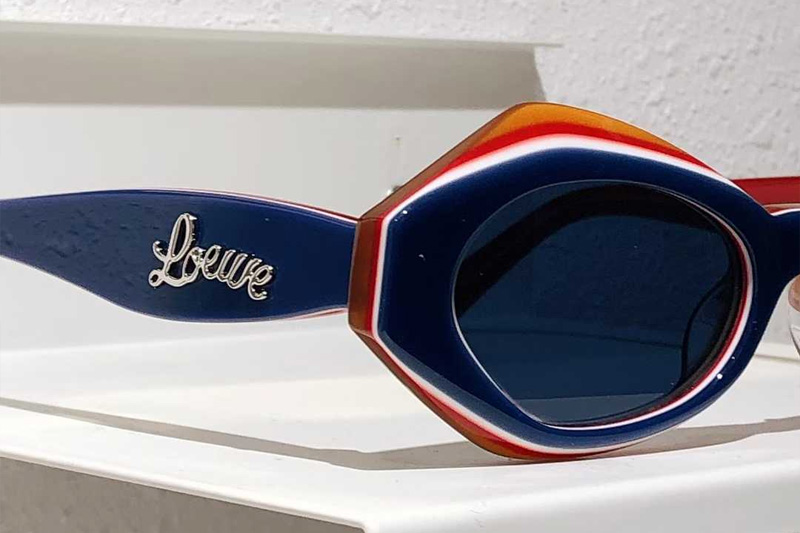 LW40141U Sunglasses Blue Blue