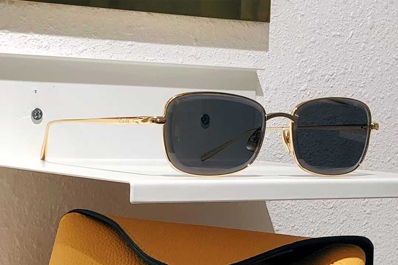 LW40159U Sunglasses Gold Gray