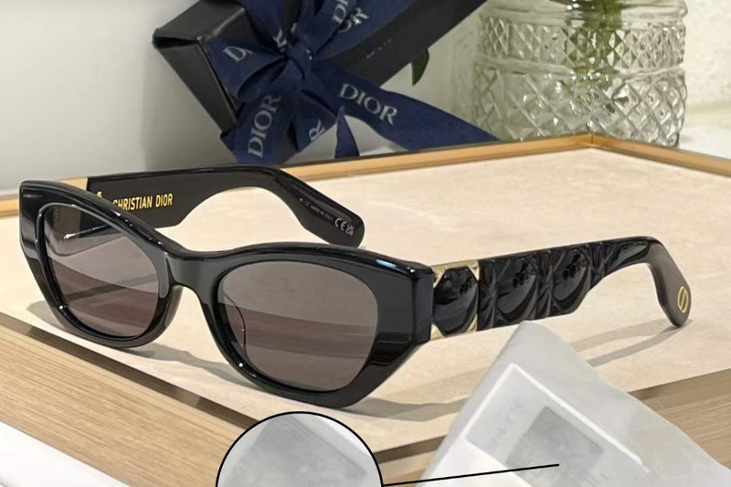 Lady B1I Sunglasses Black Gray