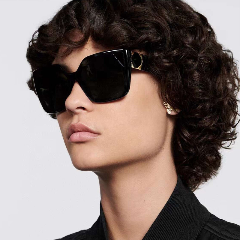 Lady S2I Sunglasses Black Gray