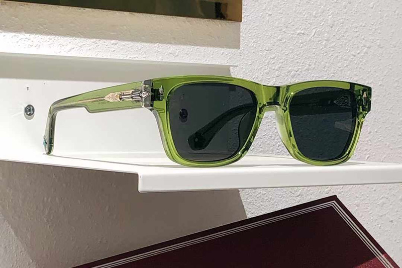 Laramie Sunglasses Green Gray