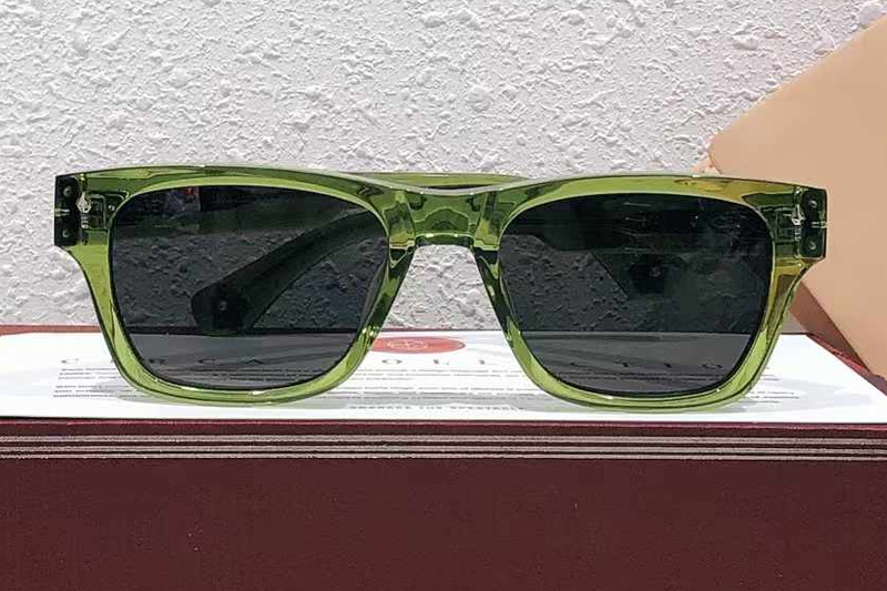 Laramie Sunglasses Green Gray