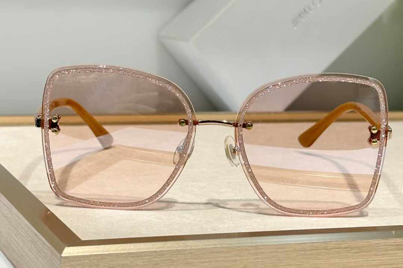 Leti-S Sunglasses Brown Pink