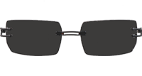 Lordie Sunglasses Black Gray