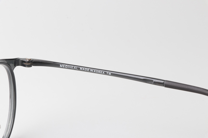 M1627 Eyeglasses Transparent Gray
