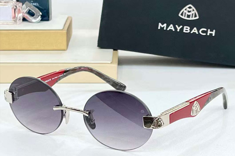 MBH The Magic II Sunglasses Silver Red Gradient Grey