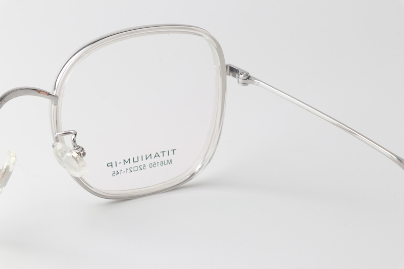 MJ6150 Eyeglasses Clear Silver