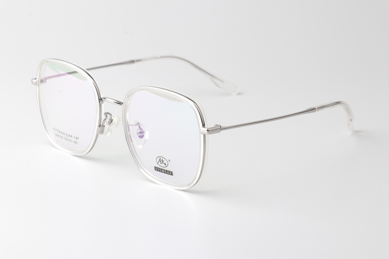 MJ6150 Eyeglasses Clear Silver