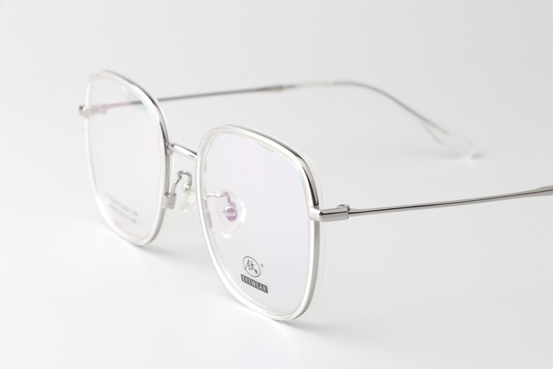 MJ6150 Eyeglasses Clear Silver