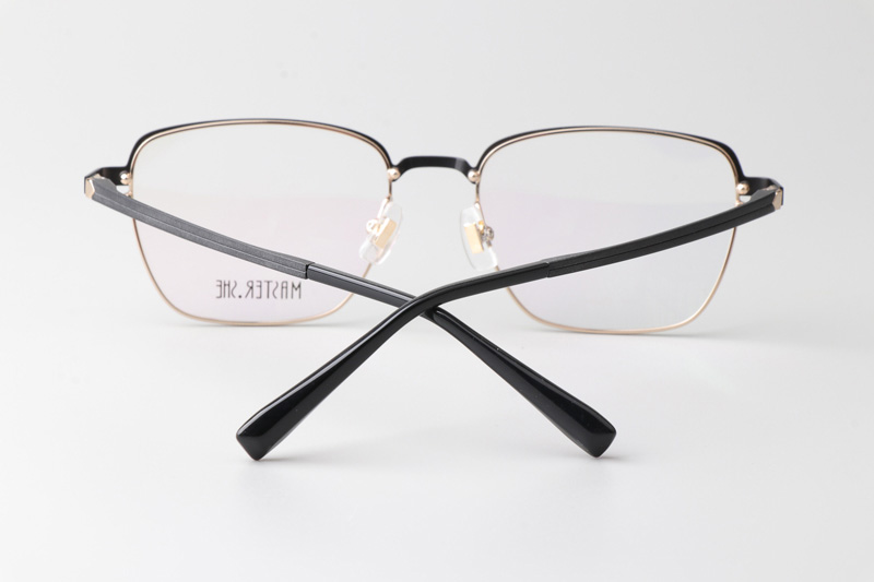MS1025 Eyeglasses Black Gold