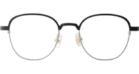 MS1026 Eyeglasses Black Silver