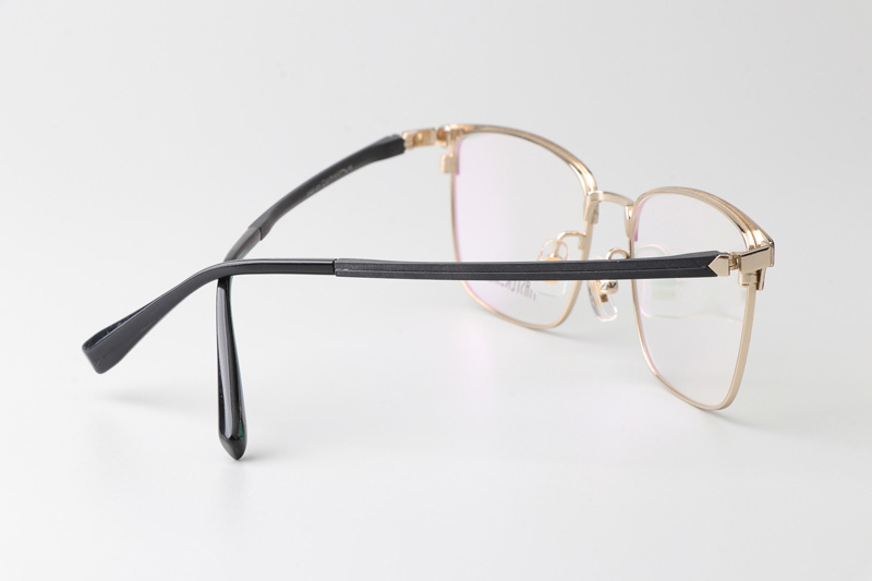 MS1027 Eyeglasses Black Gold