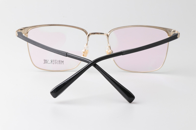 MS1027 Eyeglasses Black Gold