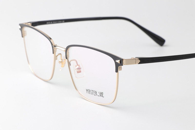 MS1027 Eyeglasses Black Gold