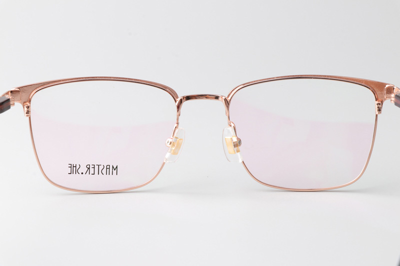 MS1027 Eyeglasses Rose Gold Brown