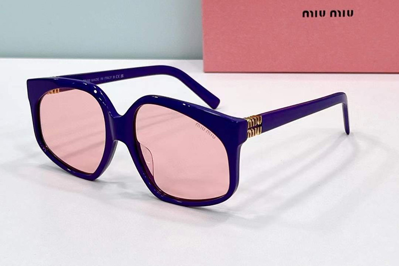 MU80S Sunglasses Blue Pink