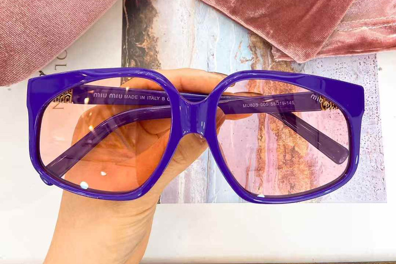 MU80S Sunglasses Blue Pink