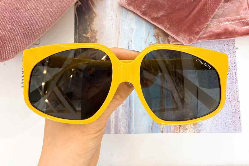 MU80S Sunglasses Yellow Gray