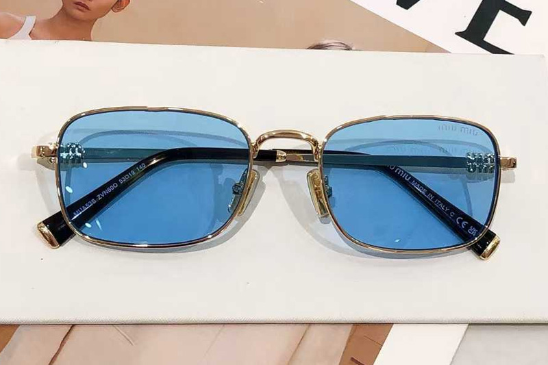 MUA53S Sunglasses Gold Blue