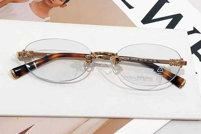 MUA54 Eyeglasses Gold