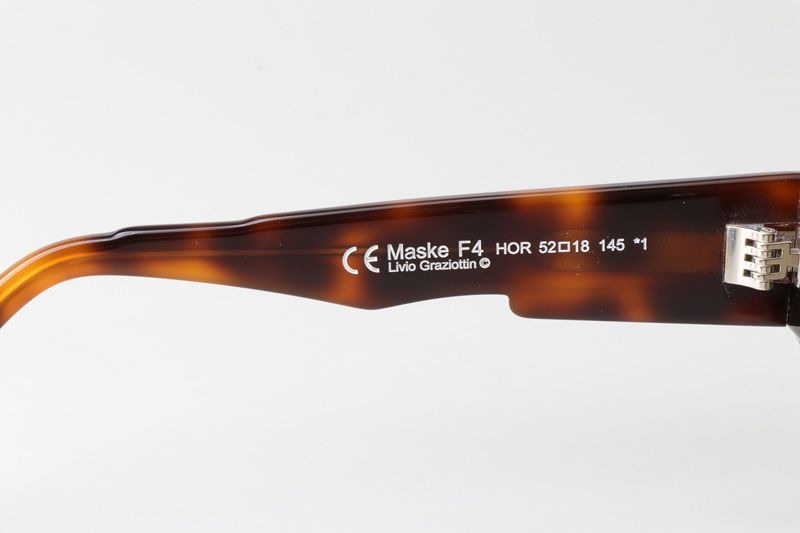 Maske F4 Sunglasses Tortoise Yellow