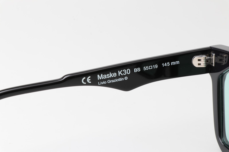 Maske K30 Sunglasses Black Green